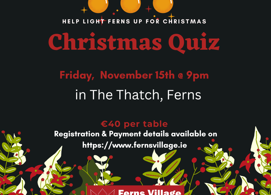 Ferns Christmas Quiz 2024